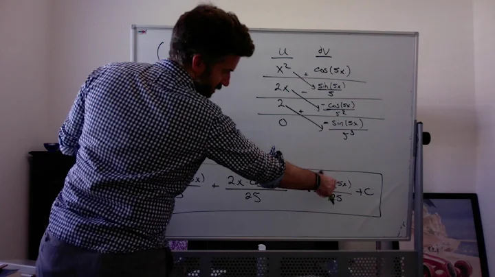 Integration By Parts-4(Tabular w/ mini u-sub)