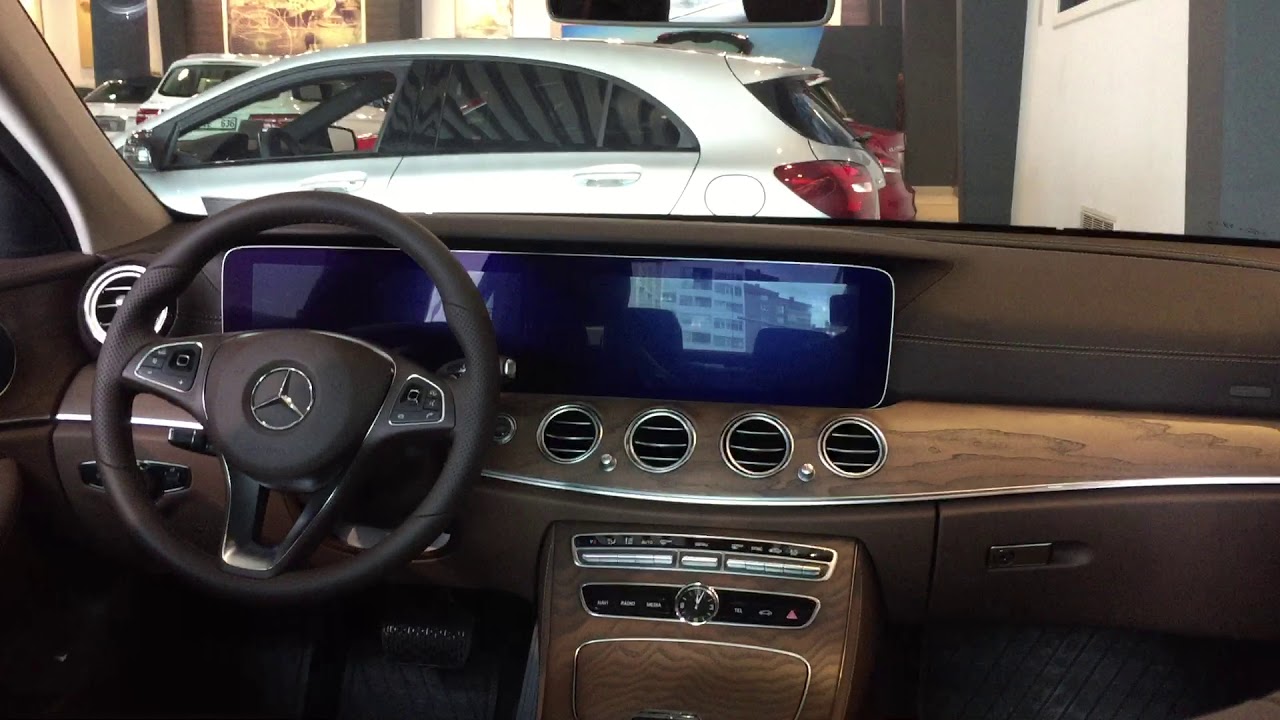 2019 Mercedes E 180 iç görünüm YouTube
