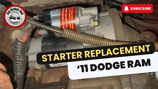 Dodge Ram Starter Replacement 