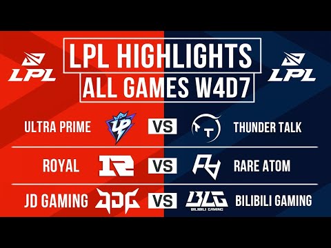LPL Highlights ALL GAMES Week 4 Day 7 | LPL Spring 2024