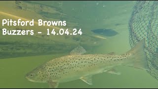 #11 Spring // Straight Line Buzzer Trout Fly Fishing from a boat // Pitsford 14.04.24