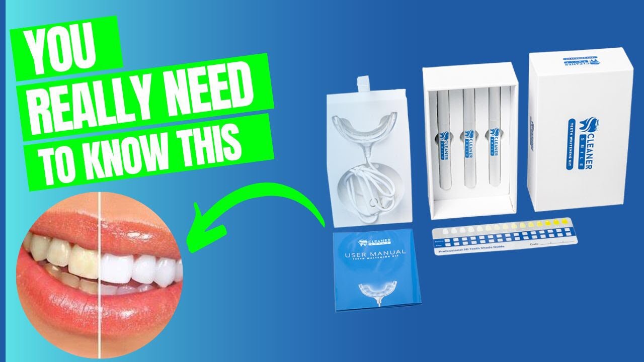 CLEANER SMILE ⚠️ALERT⚠️ Cleaner Smile Teeth Whitening Kit Cleaner