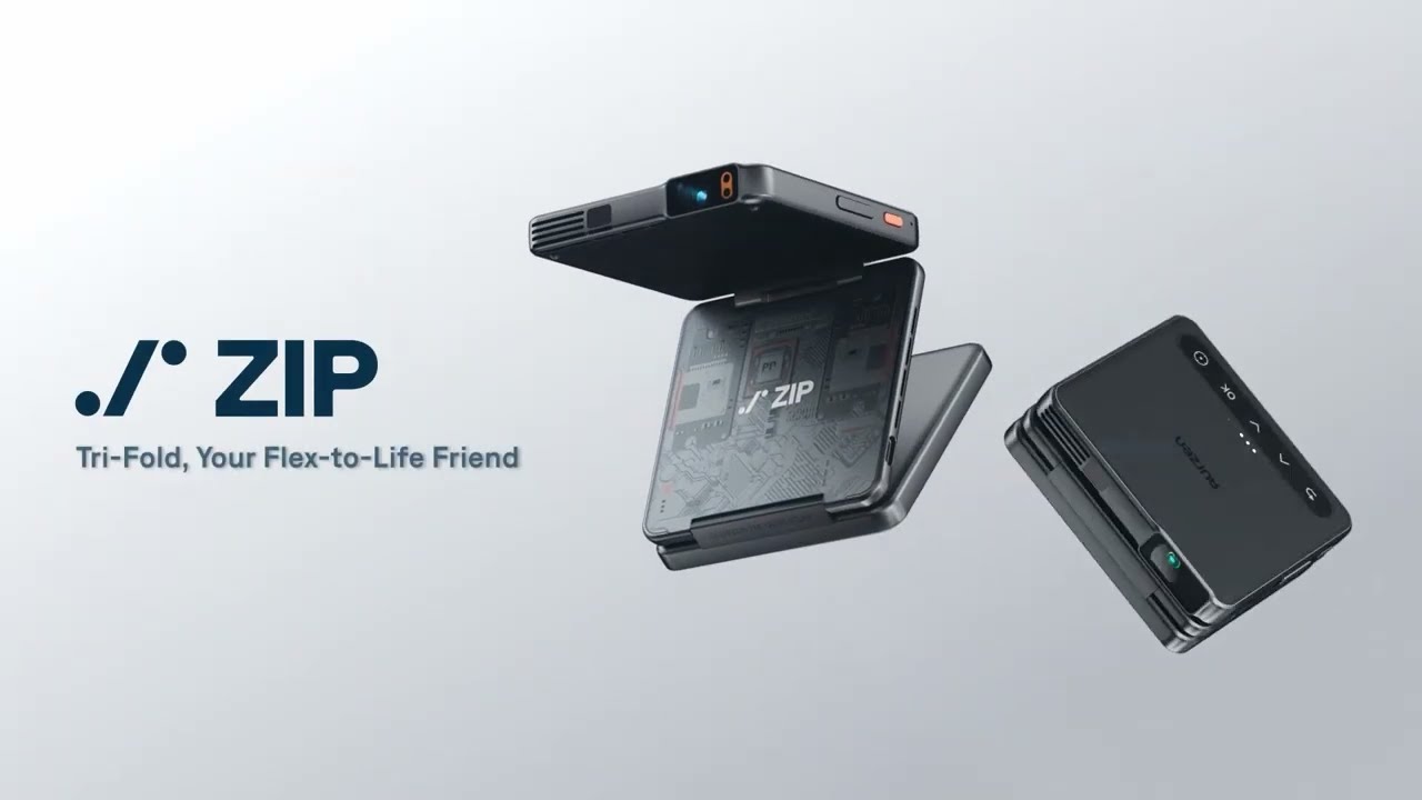 Aurzen ZIP Tri-Fold Projector Cyber Edition: The Most Distinctive