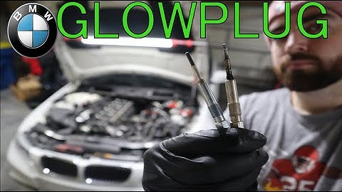 BMW M57 DIESEL GLOW PLUG AND GLOW PLUG MODULE REPLACEMENT 335D