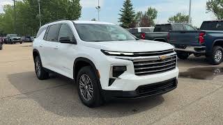 White 2026 Chevrolet Traverse LT Wolfe Chevrolet Edmonton | Stock Number: WG6103