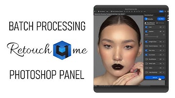 How to Batch Edit in Retouch4Me Photoshop Panel