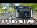 Lomo'Instant Wide Unboxing & Basic How-To with Samples by Cameras & Cats