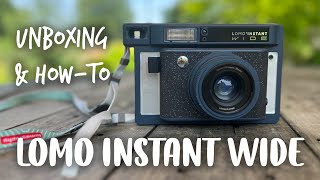 Lomo'Instant Wide Unboxing & Basic How-To with Samples by Cameras & Cats screenshot 5