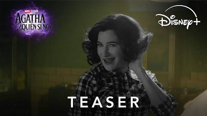 Agatha, ¿quién si no? | Teaser oficial en castellano | Disney+