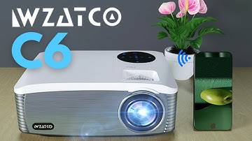 WZATCO C6 LED Projector Review | Don