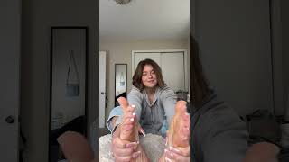 Girl Feet and Soles in Bed 
