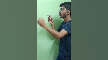 Bernoulli equation with simple experiment || तूफान में घर की छत क्यों उड जाती है  #shorts #physics