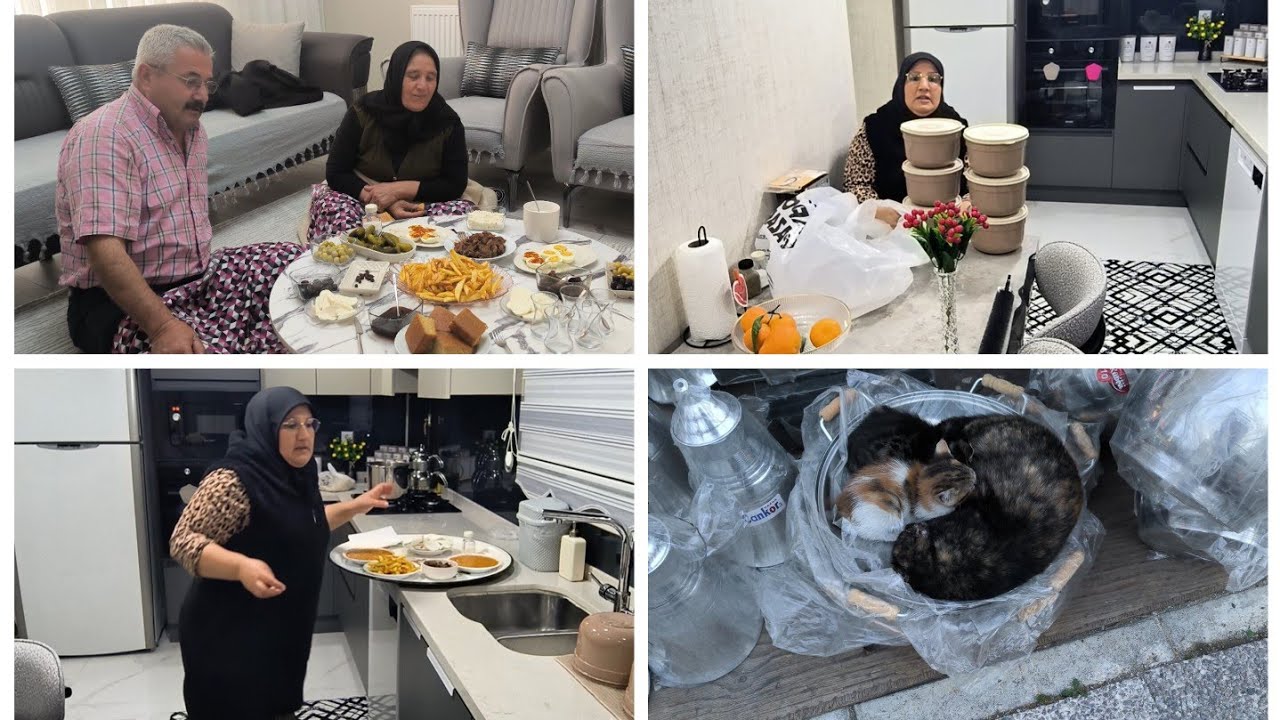 ÇOK ZENGİNMİŞİZ😃KARIŞMADIĞINIZ Bİ BU KALMIŞTI🤫BABAMA ANNEME KAHVALTI HAZIRLADIM‼️ALIŞVERİŞİMİZ✔️
