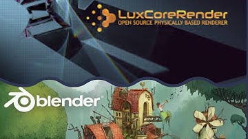 How to install LuxCore Addon in Blender #blender #b3d #luxcore #render