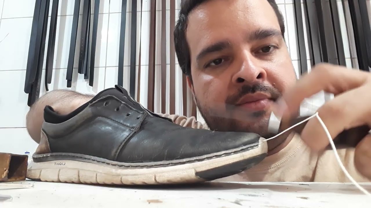 Como fazer uma costura manual no bico do tenes?