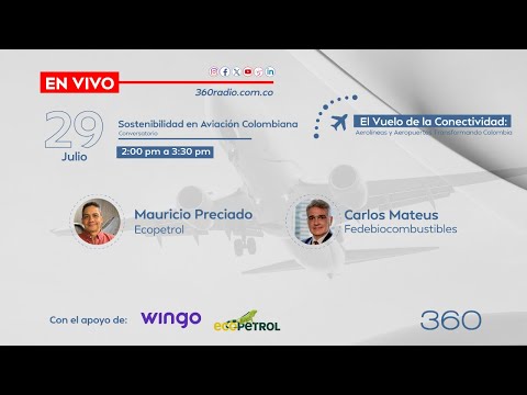 Especiales 360 | Sostenibilidad en Aviación Colombiana