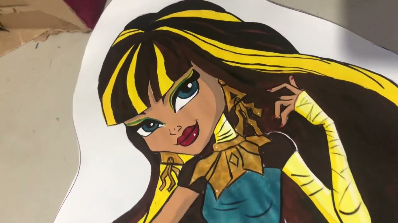 DIY Pinata Monster High 🐍 #piñatascreativas #piñatas #piñatasinfantiles #piñataspersonalizadas