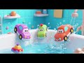 Splashing Toy Cars Bath World Nursery Rhymes Kids Songs