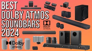 BEST DOLBY ATMOS SOUNDBAR 2024  | TOP 5 BEST DOLBY ATMOS SOUNDBARS | HOME THEATER | GAMING | MUSIC