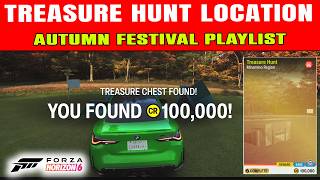 Treasure Hunt  LOCATION AUTUMN SEASON | Forza Horizon 6 | Festival Playlist CHEST | Minamino Region