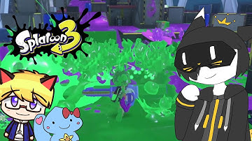 Team Nessie Splatfest w/ aquabluu & MaruDesu | Splatoon 3 #35