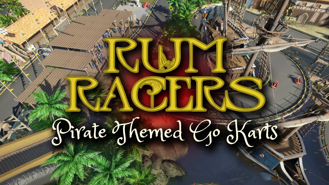 geekism planet zoo 🏁☠ RUM RACERS ☠🏁 | Pirate Themed Go Karts | Planet Coaster