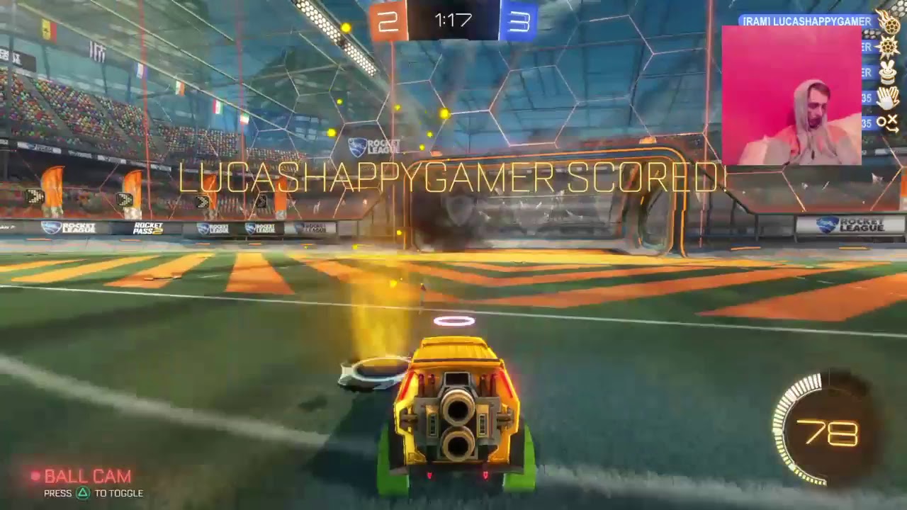 PLAYING ROCKET LEAGUE COMPETITIVE WITH FACECAM - YouTube