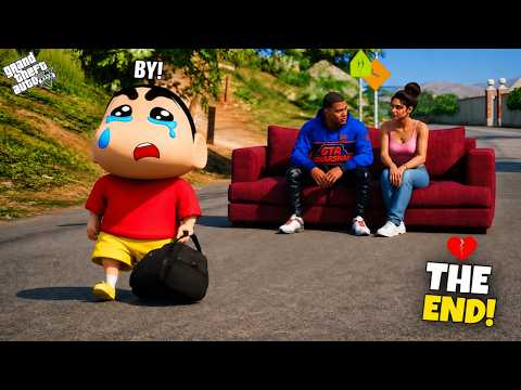 Franklin Brings The House In New Girl Friend || Shinchan Kick Out Of The House || Tamil 