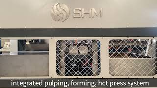 Small Pulp Molding Machine molded pulp lid forming machine