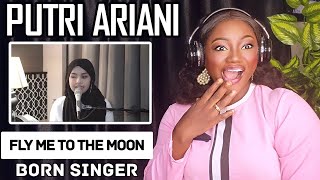 PUTRI ARIANI - FLY ME TO THE MOON REACTION!!!😱