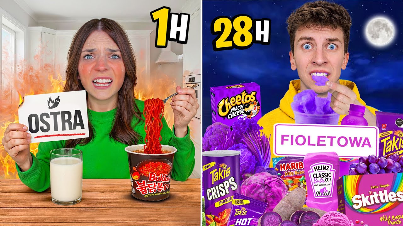 KTO ZJE WIĘCEJ NA LOSOWEJ DIECIE WYGRYWA!