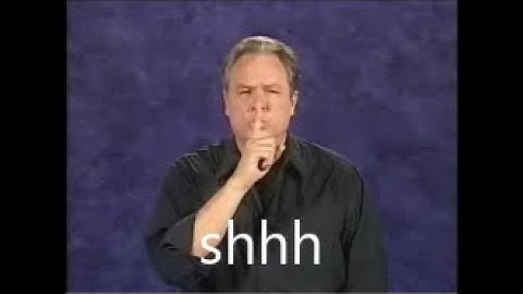 How to sign shhh #asl #shorts #learnASL #AmericanSignLanguage #signlanguage Learn & retain ASL today