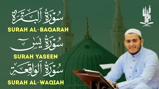 سورة البقرة كاملة مع سورة يس والواقعة للقارئ علاء عقل - Surah Al-Baqara Yasin Alwaqiah by Alaa Aql