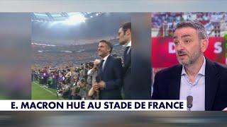 «Il y a une côte de désamour total» : le plateau réagit aux sifflets à l'encontre d'Emmanuel Macron