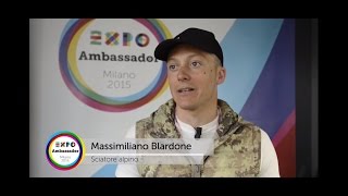 Ambassador Expo Milano 2015 Massimiliano Blardone
