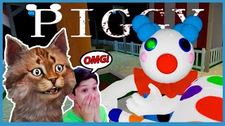 Uncle Vs Nephew Roblox Piggy - rob the mansion obby in roblox with my nephew youtube