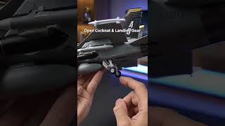 F-18 Fighter Jet Model Kit ✈️🔥 | 1:72 Scale Aircraft Replica with Functional Details