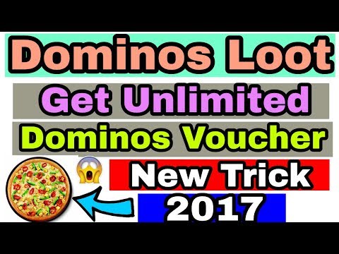 Dominos pizza Loot:- Get Unlimited dominos Voucher Free || New Trick 100% Working 2017 In Hindi
