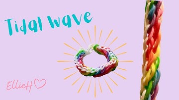 Tidal Wave Bracelet Rainbow Loom