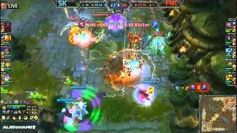 SK Ocelote - Backdoor Inhibitor vs Fnatic LCS 2013 EU Summer W3D2