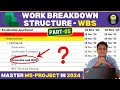 MS-PROJECT || Work Breakdown Structure (WBS) in MS Project! (CIVIL BRAINS)