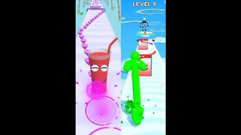 Tall man run vs juice run gameplay  All Levels New Max Level Android Ios Mobile Gameplay Walkthrough