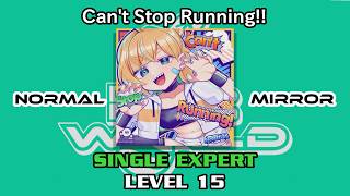 Garden 【DDR WORLD】 Can't Stop Running!! 【SP EXPERT / 15】 Care Tips