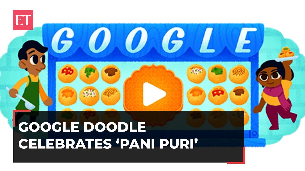 Google Doodle Game Celebrates Pani Puri