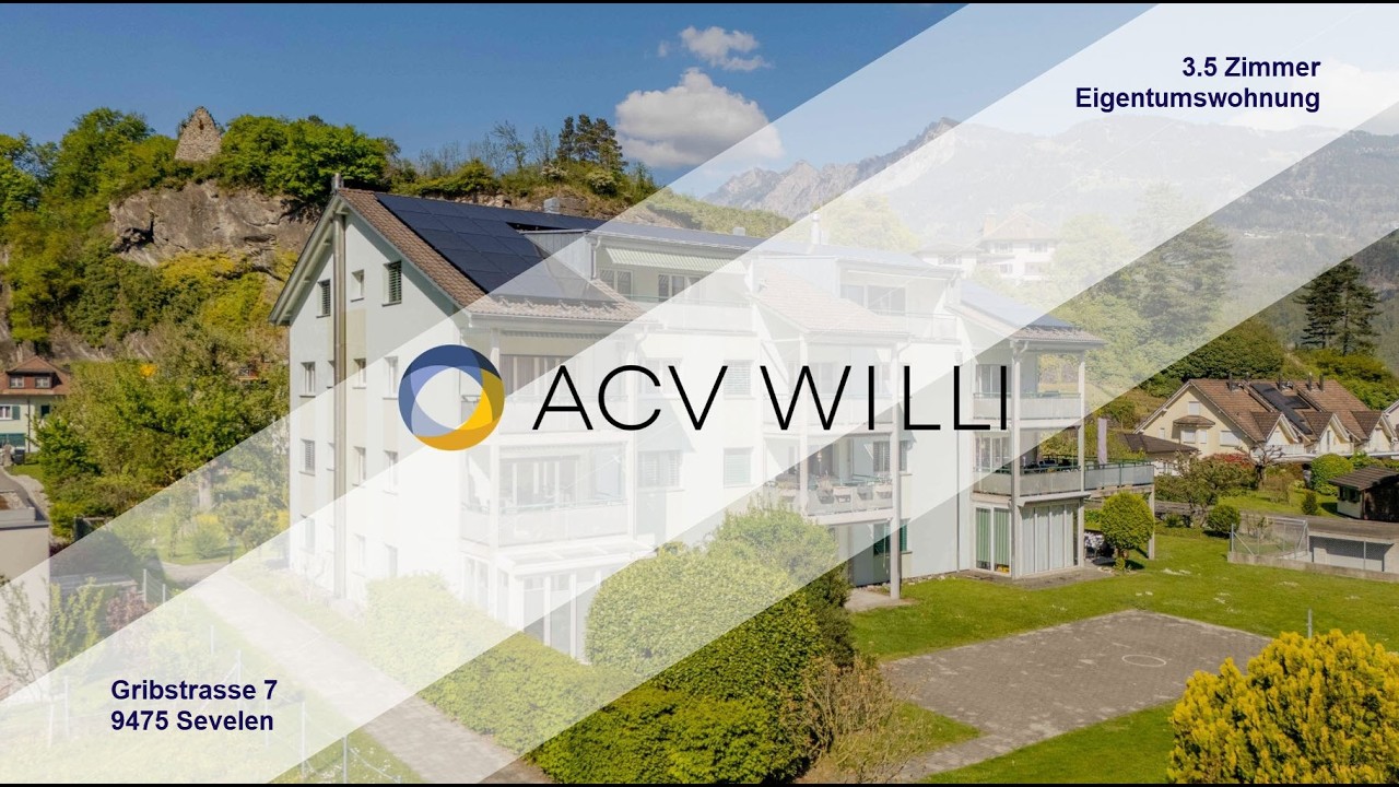 Sevelen - 3.5 Zimmer Eigentumswohnung, Gribstrasse 7, 9475 Sevelen