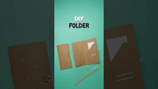 DIY Folder | Easy Paper Folder | Handmade Stationery Tutorial