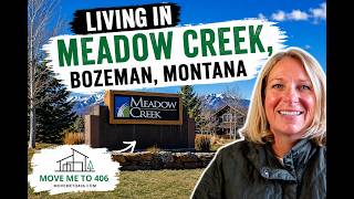 🏡 Living in Meadow Creek | Bozeman, Montana Neighborhood Tour | Homes, Location & Lifestyle