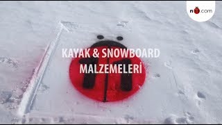 Kış Sporları Kayak Ve Snowboard
