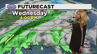 Nice today, but rain returns tomorrow