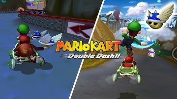 I ruined MARIO KART: DOUBLE DASH!! - Every Item is a BLUE SHELL